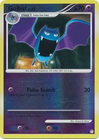 Golbat Reverse Holo 50 Normal