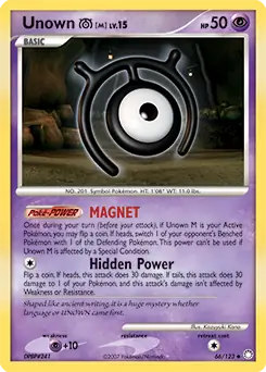 Unown M 66 Normal