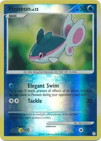 Finneon Reverse Holo 83 Normal