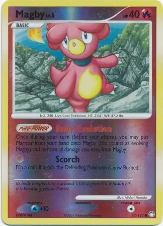Magby Reverse Holo 88