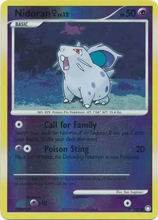 Nidoran F Reverse Holo 91 Normal