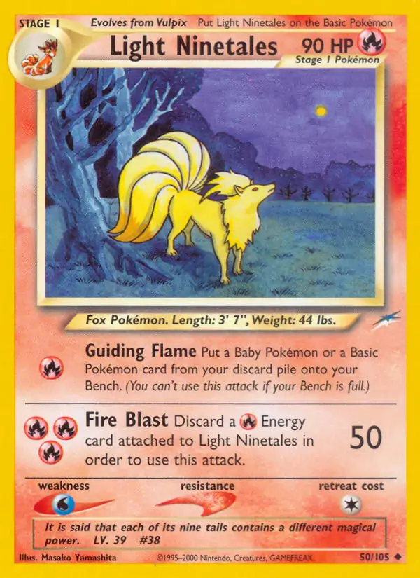 Light Ninetales 50 Normal