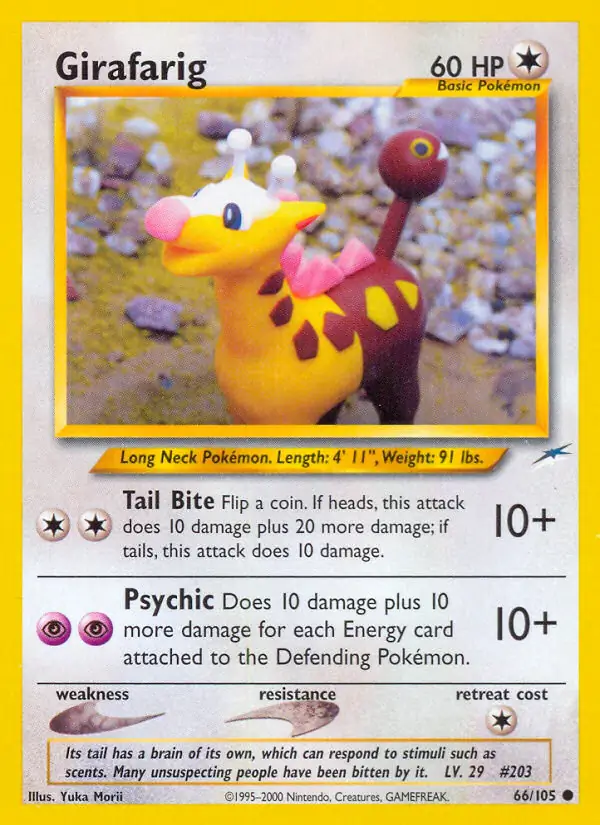 Girafarig 66 Normal