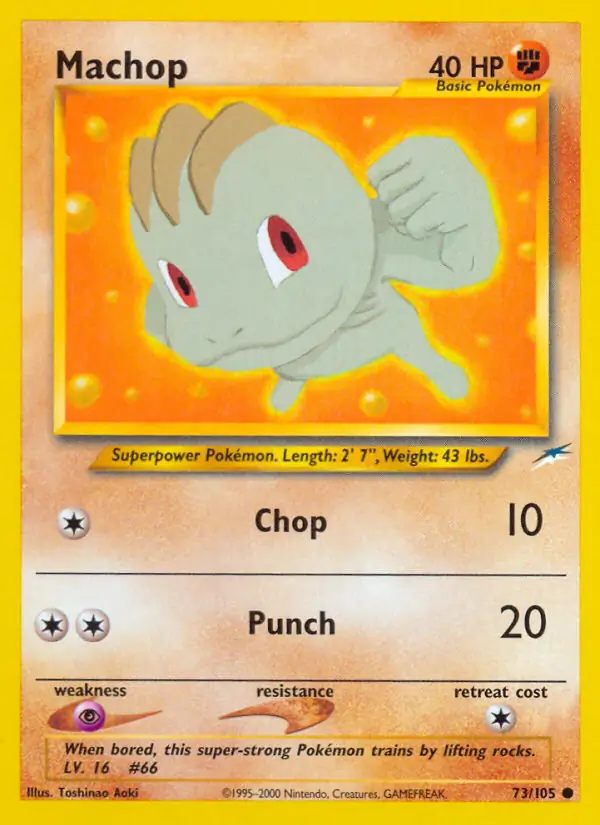 Machop 73 Normal