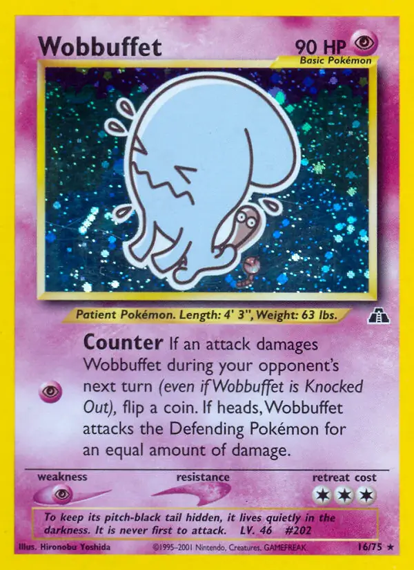 Wobbuffet Holo 16 Normal