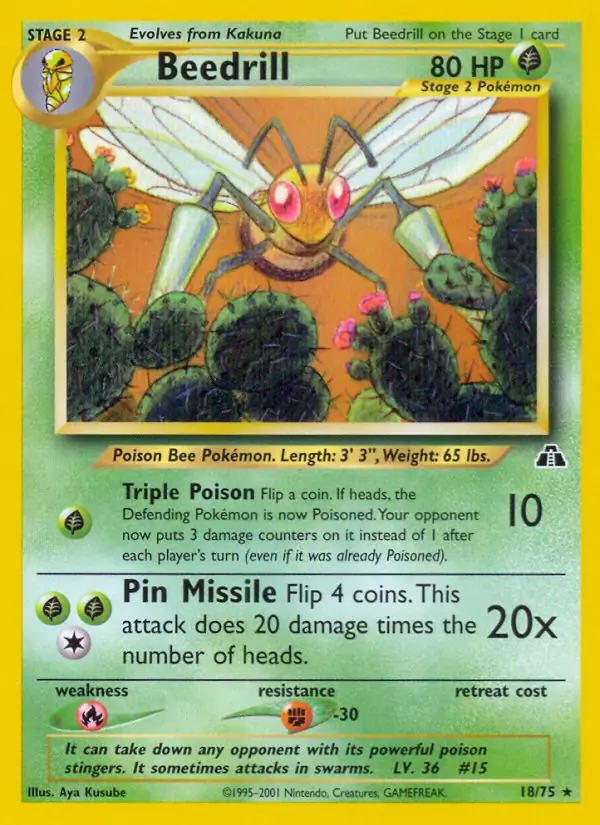 Beedrill 18 Normal