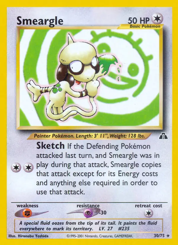 Smeargle 30 Normal