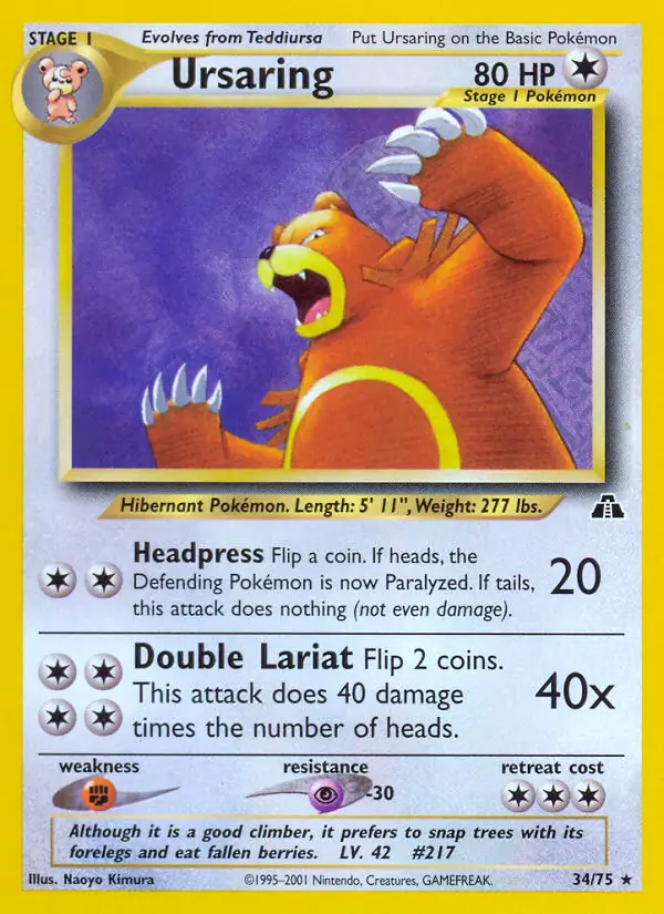 Ursaring 34 Normal