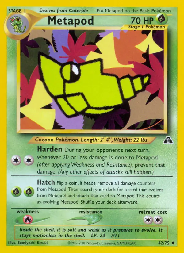 Metapod 42 Normal