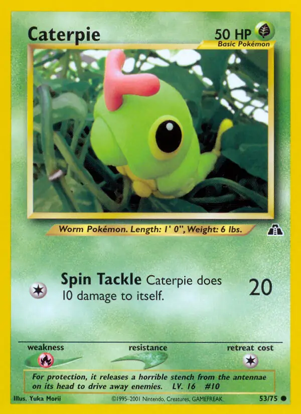 Caterpie 53 Normal
