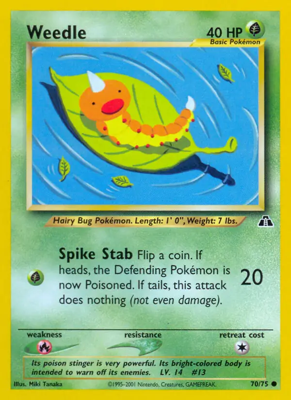 Weedle 70 Normal