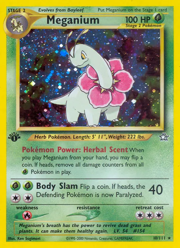 Meganium Holo 10