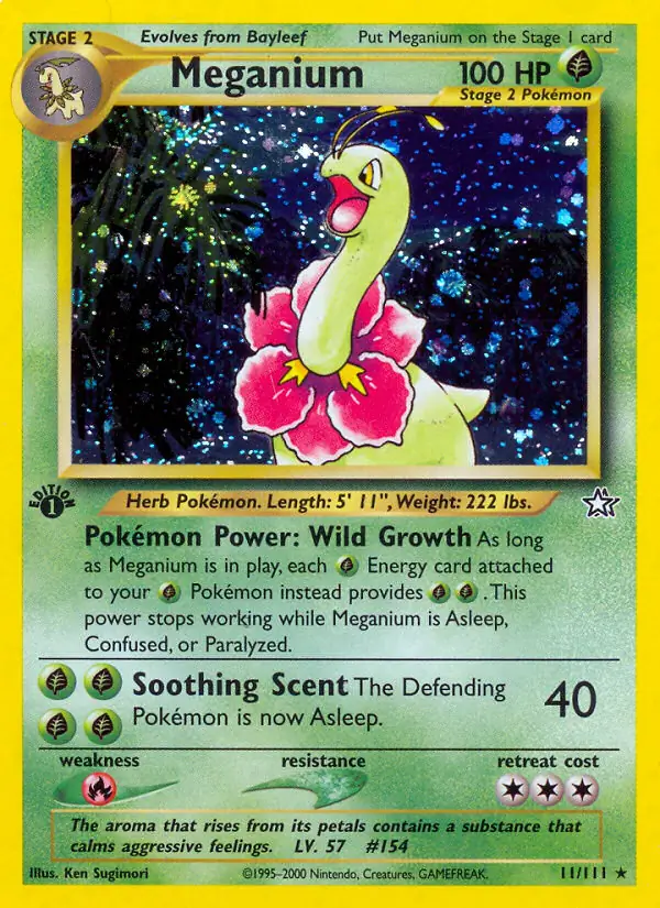 Meganium Holo 11 Normal