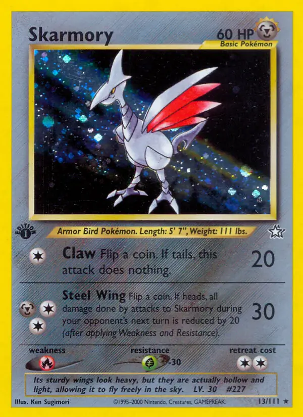 Skarmory Holo 13 Normal