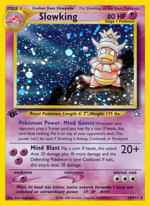 Slowking Holo 14 Normal
