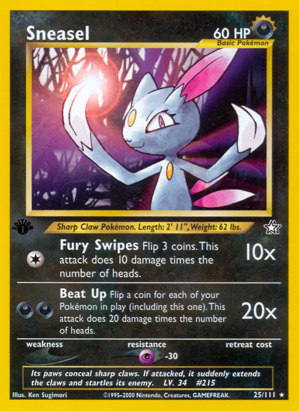 Sneasel 25 Normal