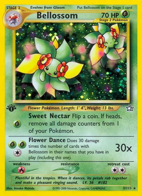Bellossom Holo 3 Normal