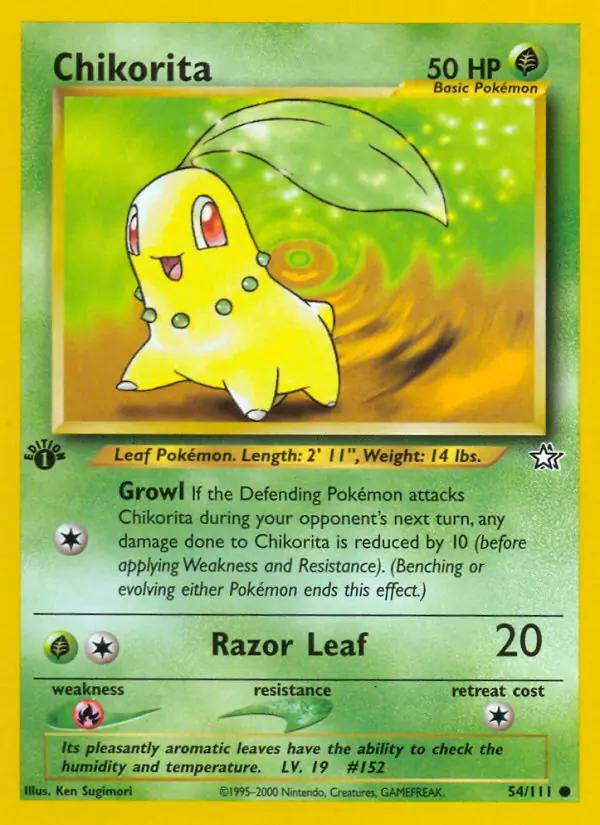 Chikorita 54 Normal