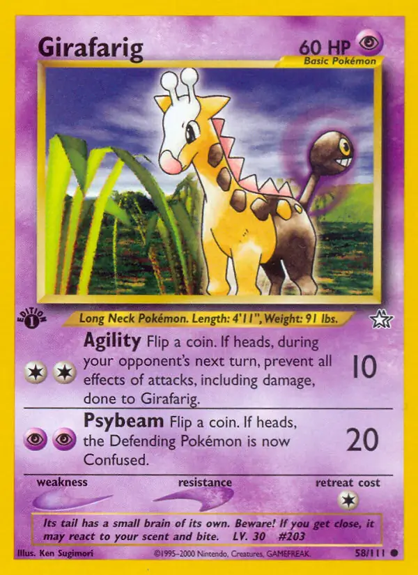 Girafarig 58 Normal