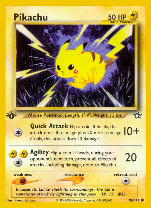 Pikachu 70 Normal