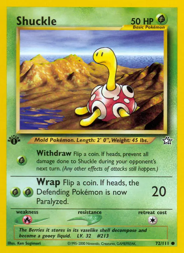 Shuckle 72 Normal