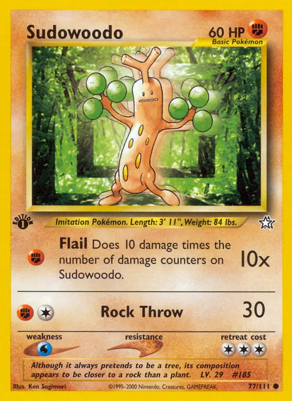Sudowoodo 77 Normal