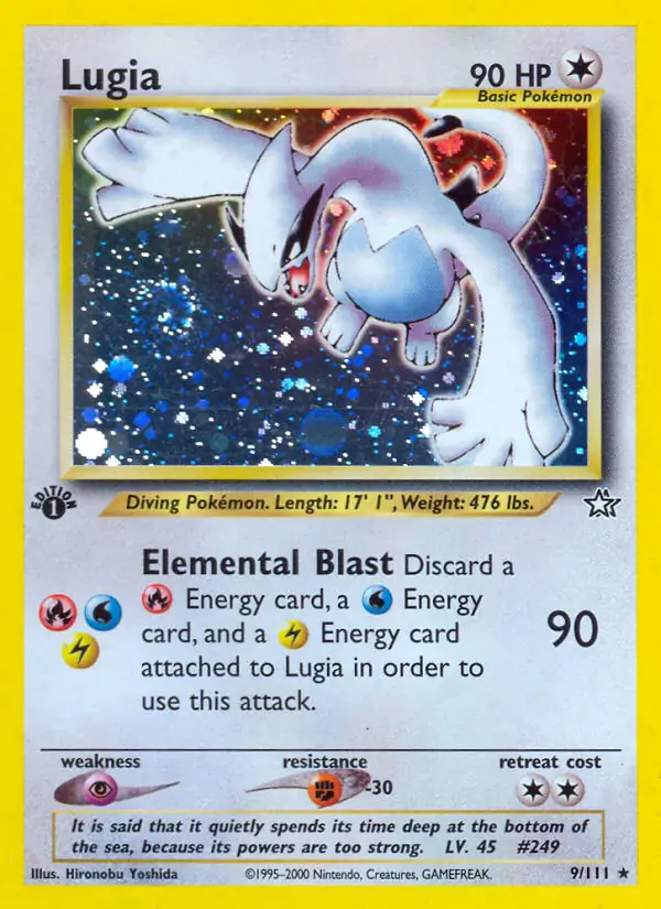 Lugia Holo 9 Normal