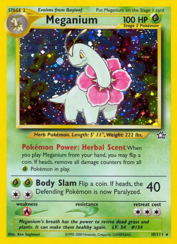 Meganium Holo 10