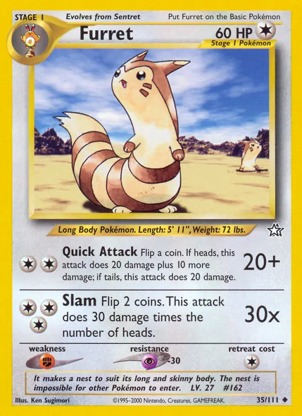 Furret 35 Normal
