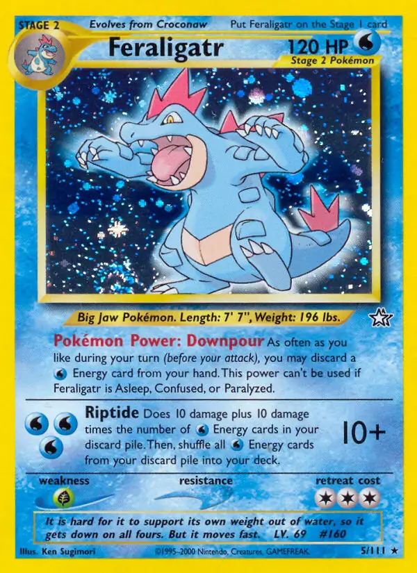 Feraligatr Holo 5