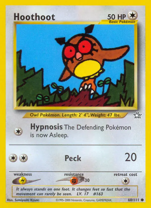 Hoothoot 60 Normal