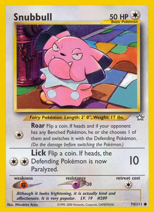 Snubbull 74 Normal