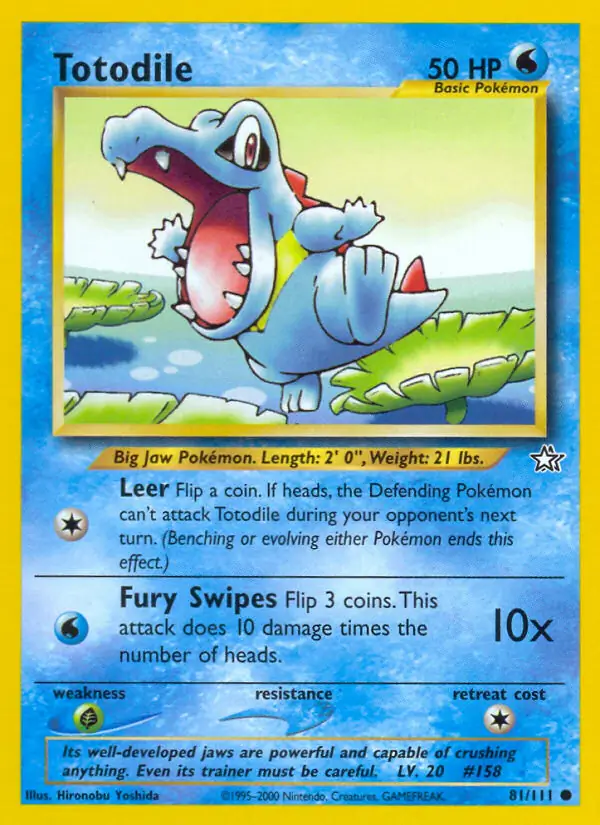 Totodile 81 Normal