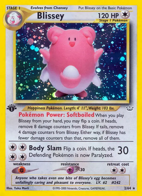 Blissey Holo 2 Normal