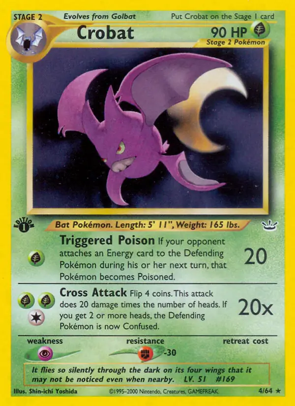 Crobat Holo 4