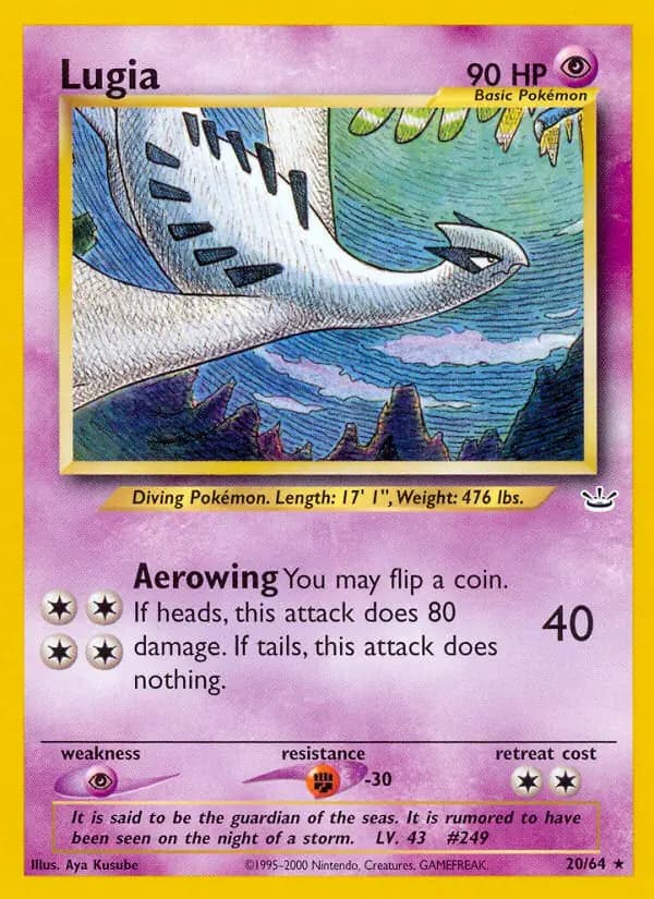 Lugia 20 Normal