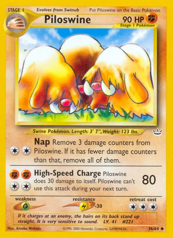 Piloswine 36