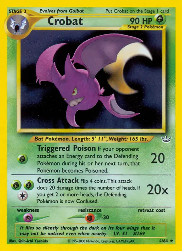 Crobat Holo 4 Normal