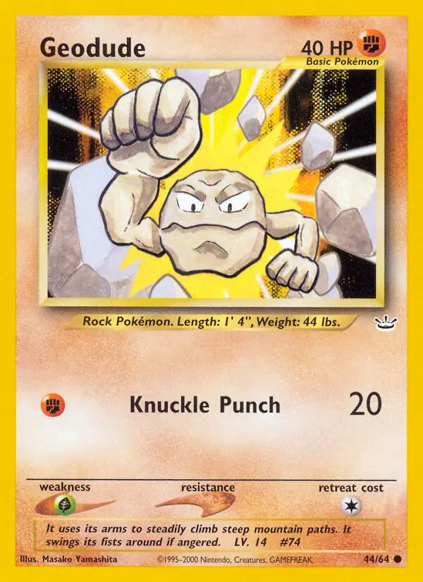 Geodude 44 Normal