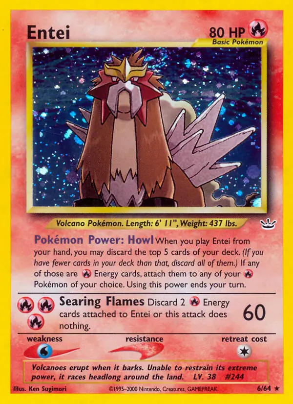 Entei Holo 6 Normal