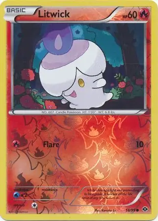 Litwick Reverse Holo 18 Normal