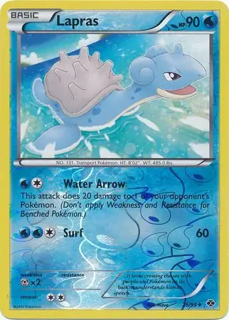 Lapras Reverse Holo 26 Normal