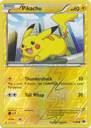 Pikachu Reverse Holo 39 Normal