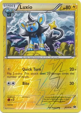 Luxio Reverse Holo 45 Normal