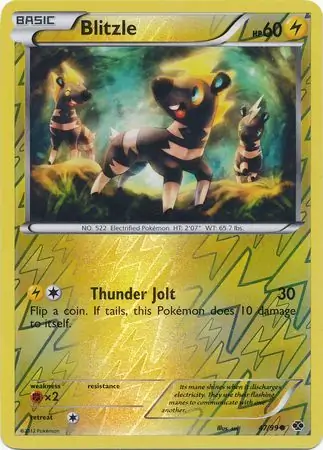Blitzle Reverse Holo 47 Normal