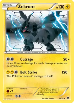 Zekrom 50 Normal