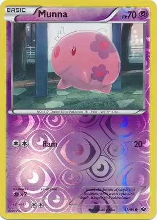 Munna Reverse Holo 58 Normal