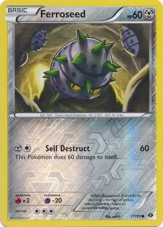 Ferroseed Reverse Holo 77 Normal