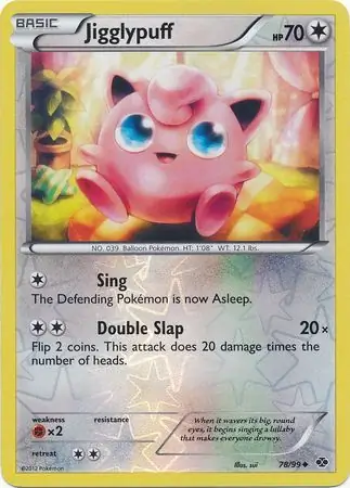 Jigglypuff Reverse Holo 78 Normal