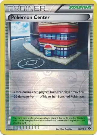 Pokemon Center Reverse Holo 90 Normal